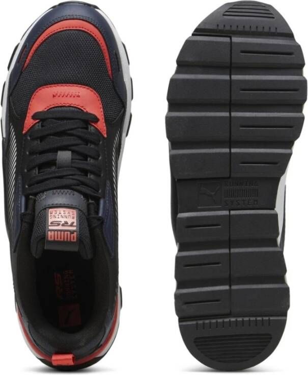 Puma Zwart Actief Rood Sneakers Black Heren