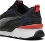 Puma Zwart Actief Rood Sneakers Black Heren - Thumbnail 7