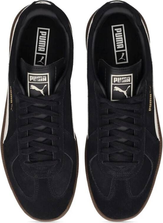 Puma Zwarte Army Trainer Suede Sneakers Zwart Heren