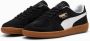 Puma Zwarte Leren Sneakers Stijlvol Ontwerp Black - Thumbnail 14