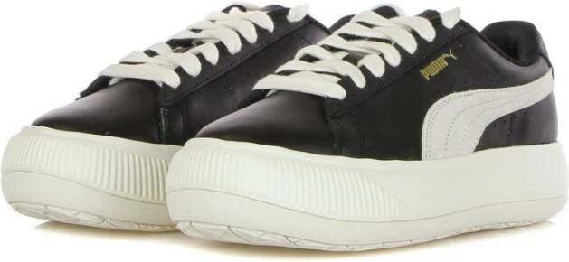 Puma Zwarte Suède Lage Sneaker Black Dames