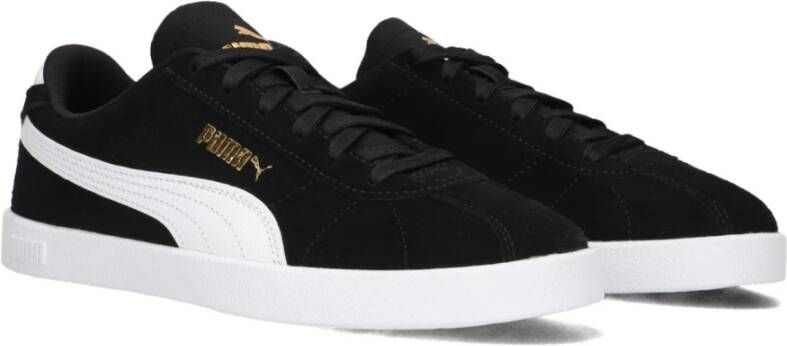 Puma Zwarte Suède Lage Sneakers Black Dames