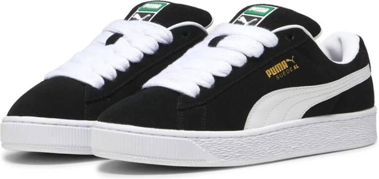 Puma Zwarte Suede XL Sneakers Mannen Black Heren