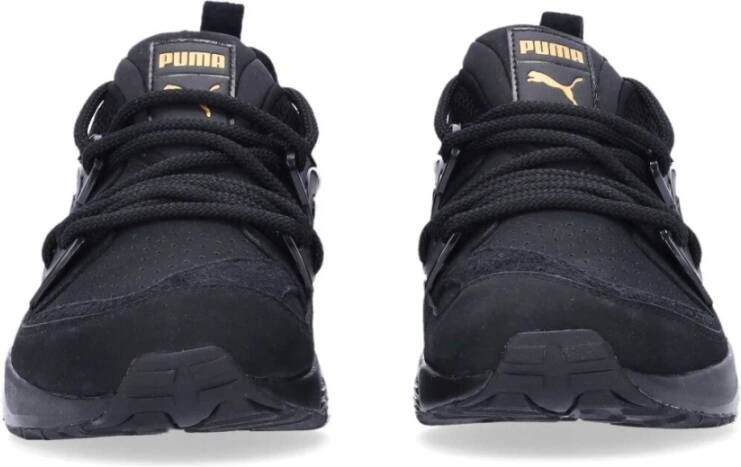 Puma Zwart team Goud Sneaker met TPU Vinnen Black Heren