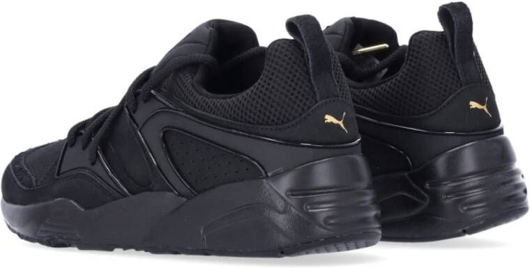 Puma Zwart team Goud Sneaker met TPU Vinnen Black Heren