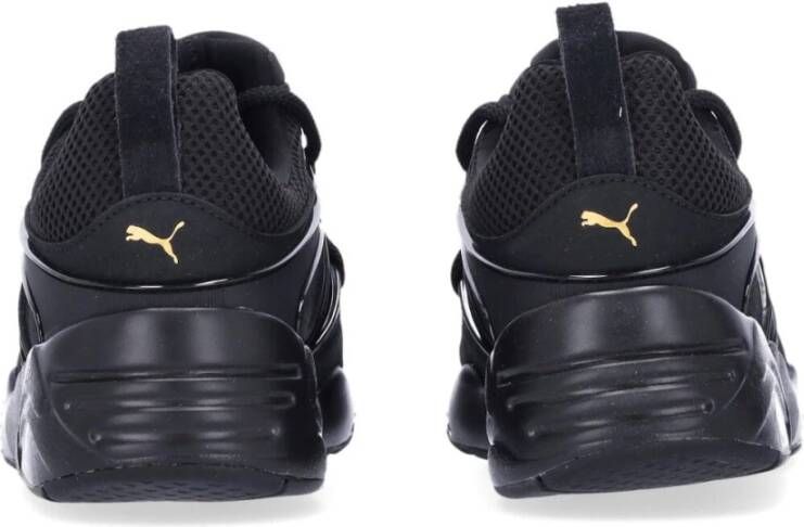 Puma Zwart team Goud Sneaker met TPU Vinnen Black Heren