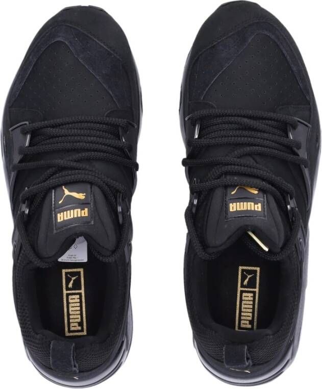 Puma Zwart team Goud Sneaker met TPU Vinnen Black Heren