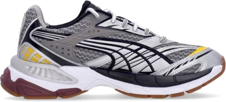 Puma Zwart Wit Lage Schoen Geïnspireerd door 2000s Stijl Black Heren