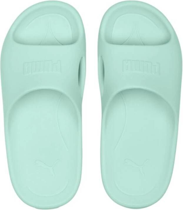 Puma Zwembad Slippers Blue Dames