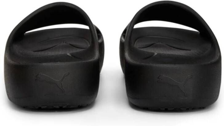 Puma Zwembad Slippers voor Vrouwen Black Dames