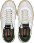 Puraai Casual Katoenen Sneakers met Logo White Dames - Thumbnail 9