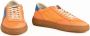 Puraai Eco Sneakers met Rubberen Zool Orange Heren - Thumbnail 2