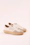 Puraai Klassieke witte vegan leren sneakers White Dames - Thumbnail 2