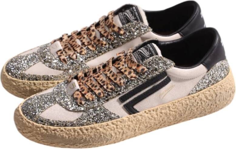 Puraai Klassieke Zilveren Sneakers Multicolor Dames