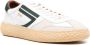 Puraai Leren herensneakers met decoratieve stiksels White Heren - Thumbnail 3