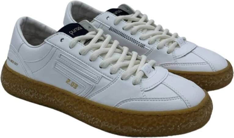 Puraai Witte Amber Sneakers White Dames