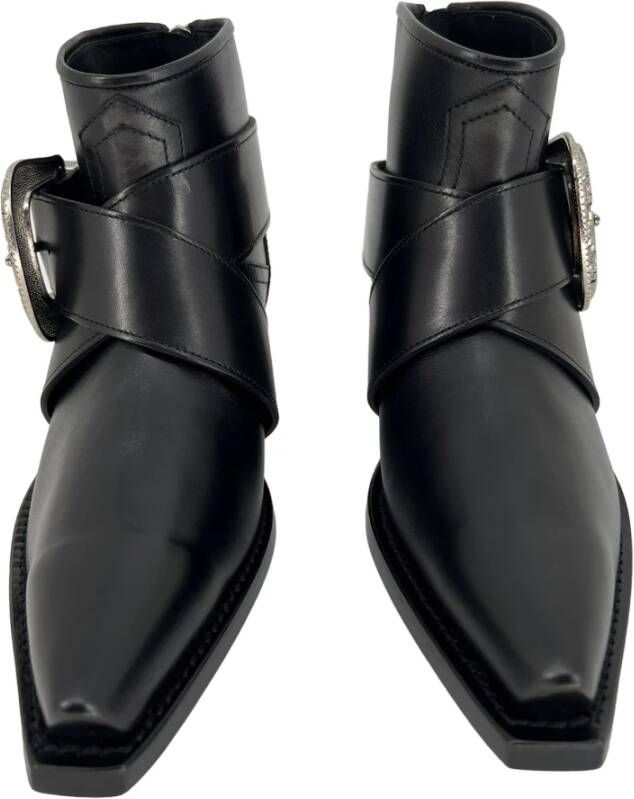 R13 Buckled Gloss boots Zwart Dames