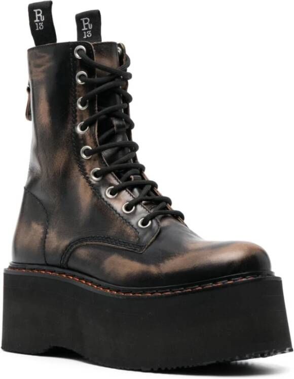 R13 High Boots Zwart Dames