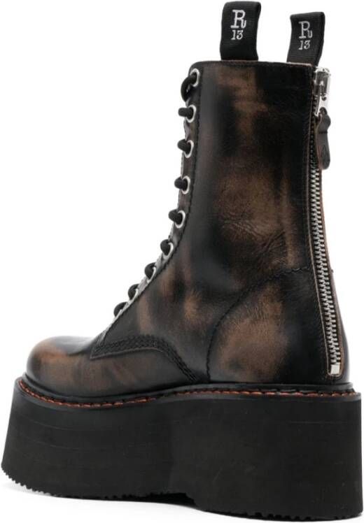 R13 High Boots Zwart Dames