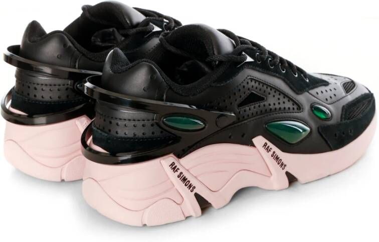 Raf Simons Futuristische Chunky Sneaker Black Heren