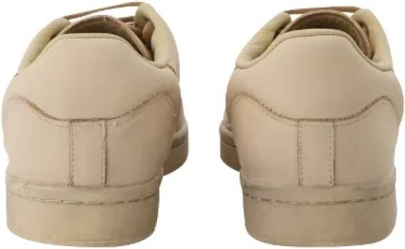 Raf Simons Leather sneakers Beige Heren