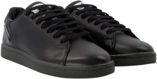 Raf Simons Leather sneakers Black Heren