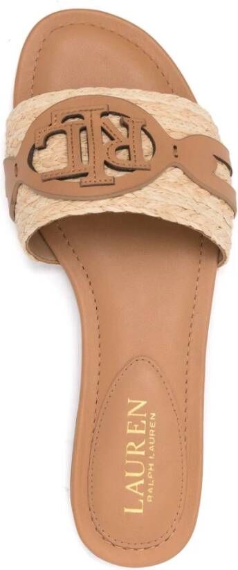 Ralph Lauren Alegra slide Brown Dames