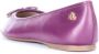 Ralph Lauren Dames Leren Ballerina Flats Paars Dames - Thumbnail 2