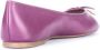 Ralph Lauren Dames Leren Ballerina Flats Paars Dames - Thumbnail 3