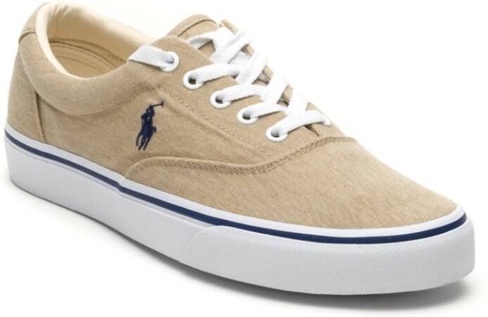 Ralph Lauren Beige Casual Sneakers Beige Heren