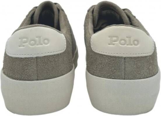 Ralph Lauren Beige Suède Heren Sneakers Beige Heren