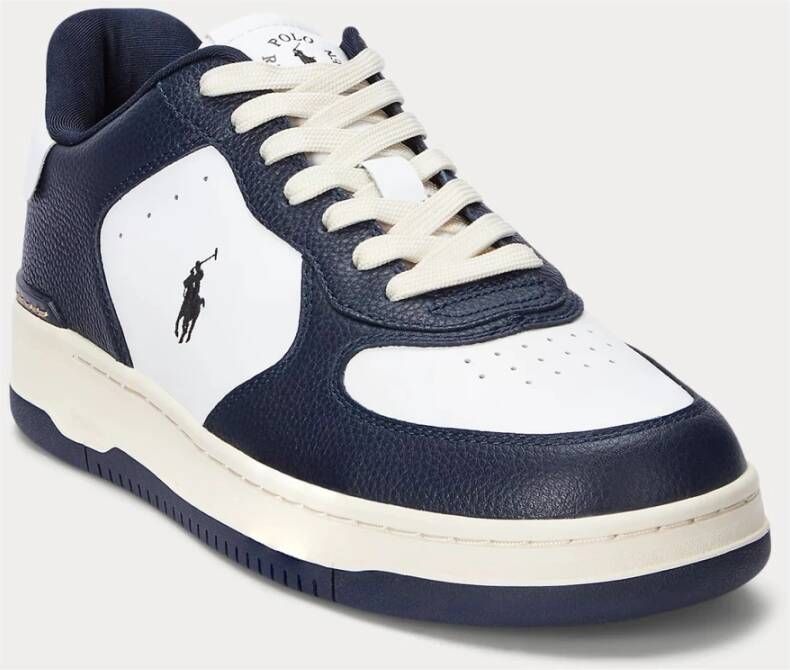 Ralph Lauren Blauwe Sneakers Blue Heren