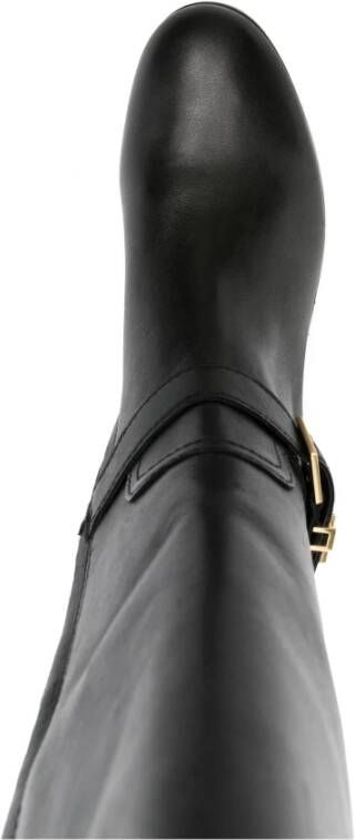 Ralph Lauren Brooke hoge laarzen Black Dames