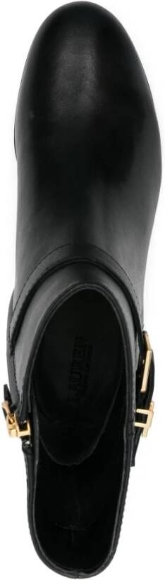 Ralph Lauren Brooke laarzen bootie Black Dames