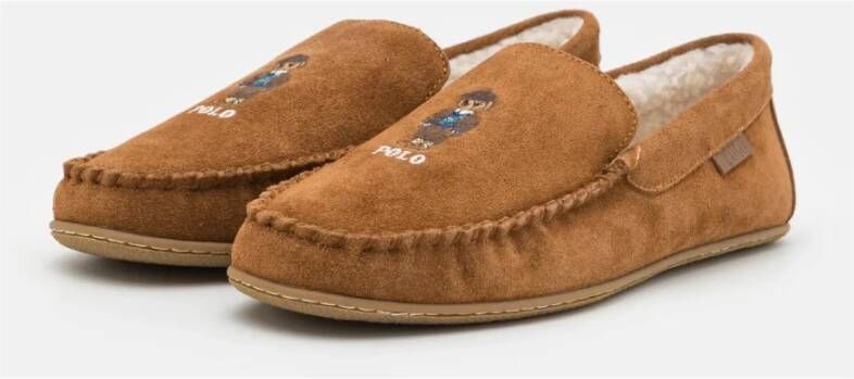 Ralph Lauren Comfortabele Pantoffels Brown Heren