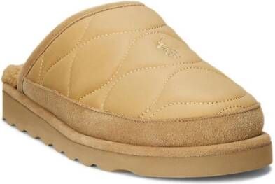 Ralph Lauren Comfortabele Pantoffels voor Dagelijks Gebruik Beige Heren