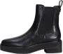 Lauren Ralph Lauren Chelsea boots van leer met treklus model 'ADRIANNA' - Thumbnail 10