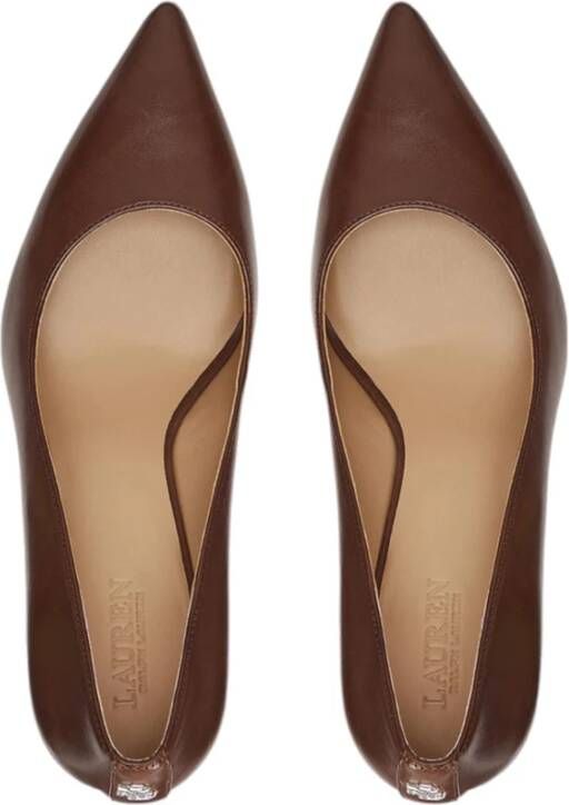 Ralph Lauren Elegante Decollete Schoenen voor Vrouwen Brown Dames