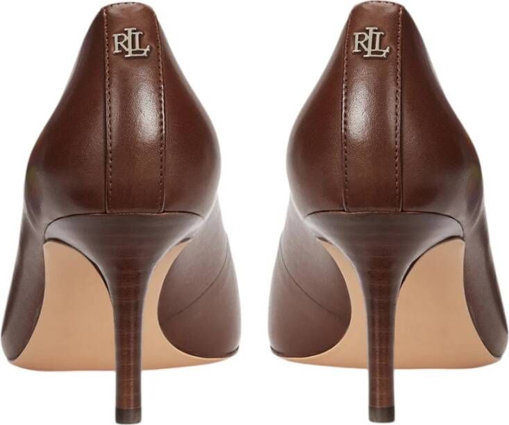 Ralph Lauren Elegante Decollete Schoenen voor Vrouwen Brown Dames