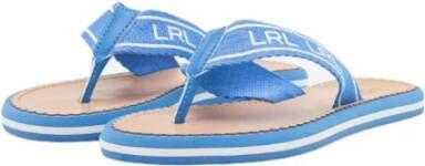 Ralph Lauren Flip Flops Blauw Dames