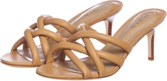 Ralph Lauren Liliana Hak Sandalen Verhoog je Stijl! Beige Dames