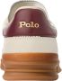 POLO RALPH LAUREN Ralph Lauren Lage Sneakers Heren Heritage Area Maat: 40 Materiaal: Leer Kleur: Wit - Thumbnail 8