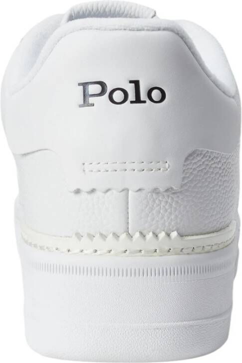 Ralph Lauren Heren Polo Sneakers Masters Crt White Heren