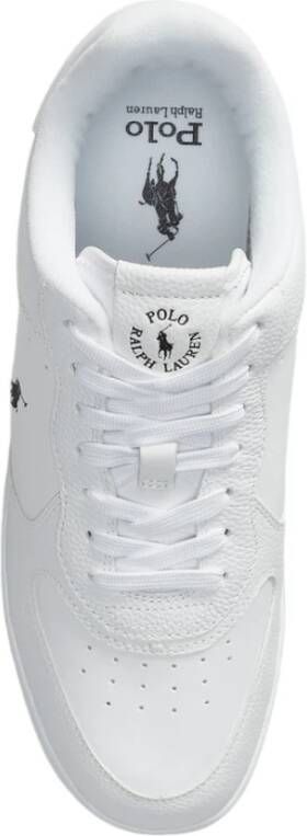 Ralph Lauren Heren Polo Sneakers Masters Crt White Heren