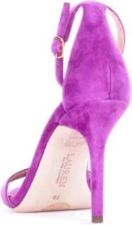 Ralph Lauren High Heel Sandals Purple Dames