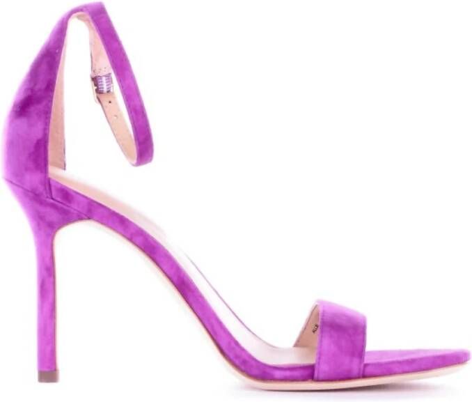 Ralph Lauren High Heel Sandals Purple Dames