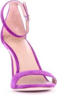 Ralph Lauren High Heel Sandals Purple Dames