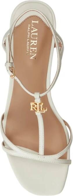 Ralph Lauren High Heel Sandals White Dames