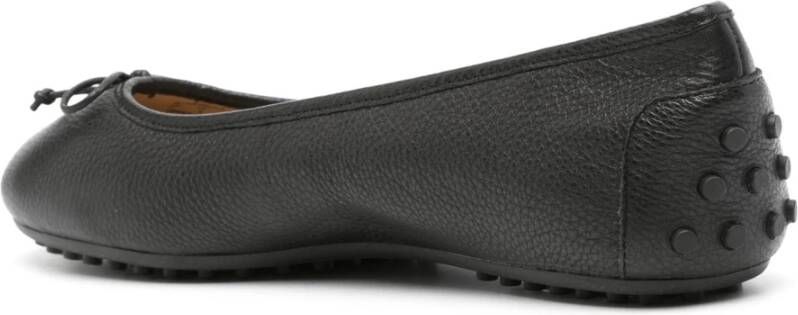 Ralph Lauren Jayna driver flats ballet Black Dames