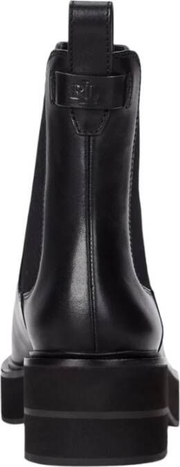 Ralph Lauren Klassieke Leren Laarzen Black Dames